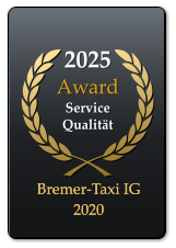 2025 Award  Service Qualität  Bremer-Taxi IG 2020 Bremer-Taxi IG 2020