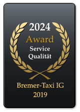 2024 Award  Service Qualität  Bremer-Taxi IG 2019 Bremer-Taxi IG 2019