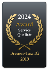 2024 Award  Service Qualität  Bremer-Taxi IG 2019 Bremer-Taxi IG 2019